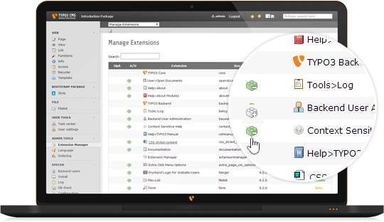 Extensionmanager
